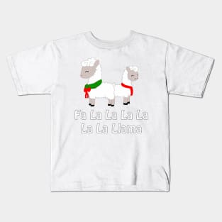 fa la la la llama Kids T-Shirt